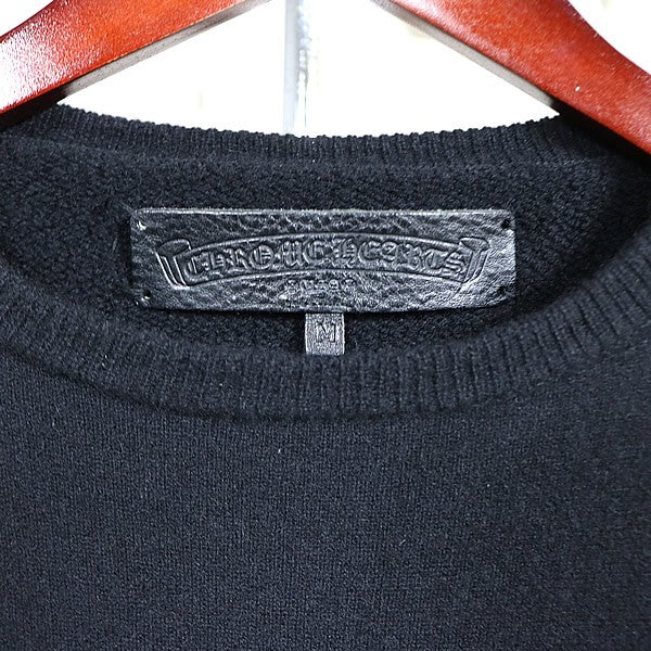 CHROME HEARTS U LIFE SENTENCE Crewneck Sweater Size M