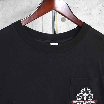 CHROME HEARTS Old Vine Dagger Print Sleeve Black Size M