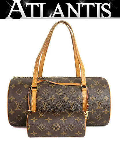 Louis Vuitton Monogram Papillon Bag Brown