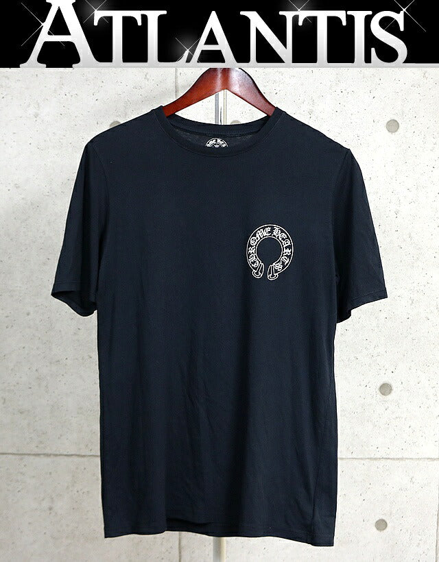 CHROME HEARTS Old Scroll Label T-Shirt Black Size M