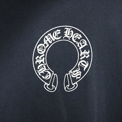 CHROME HEARTS Old Scroll Label T-Shirt Black Size M