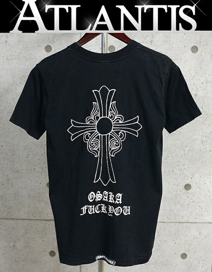 CHROME HEARTS Vintage Osaka CH Cross T-Shirt Black Size S