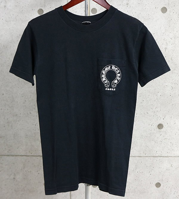 CHROME HEARTS Vintage Osaka CH Cross T-Shirt Black Size S
