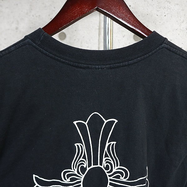 CHROME HEARTS Vintage Osaka CH Cross T-Shirt Black Size S
