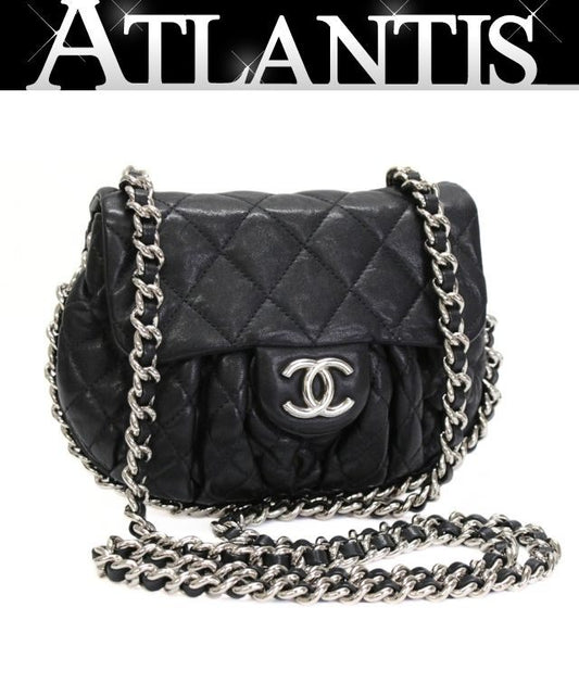 CHANEL Chain Around Small Bag Black