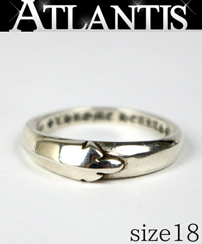 CHROME HEARTS Baby Classic Flare Knee Ring Silver Size JP 18