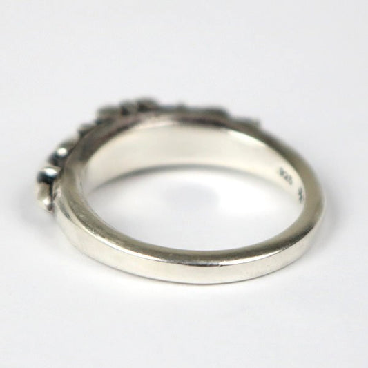 CHROME HEARTS Baby Classic Floral Ring SV925 Size JP 13