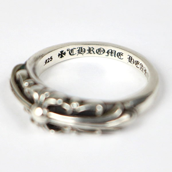 CHROME HEARTS Baby Classic Floral Ring SV925 Size JP 13