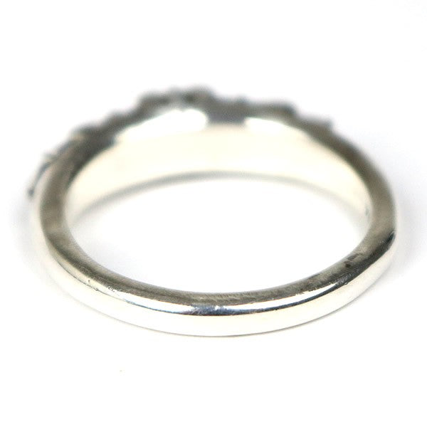 CHROME HEARTS Baby Classic Floral Ring Silver Size JP 19.5