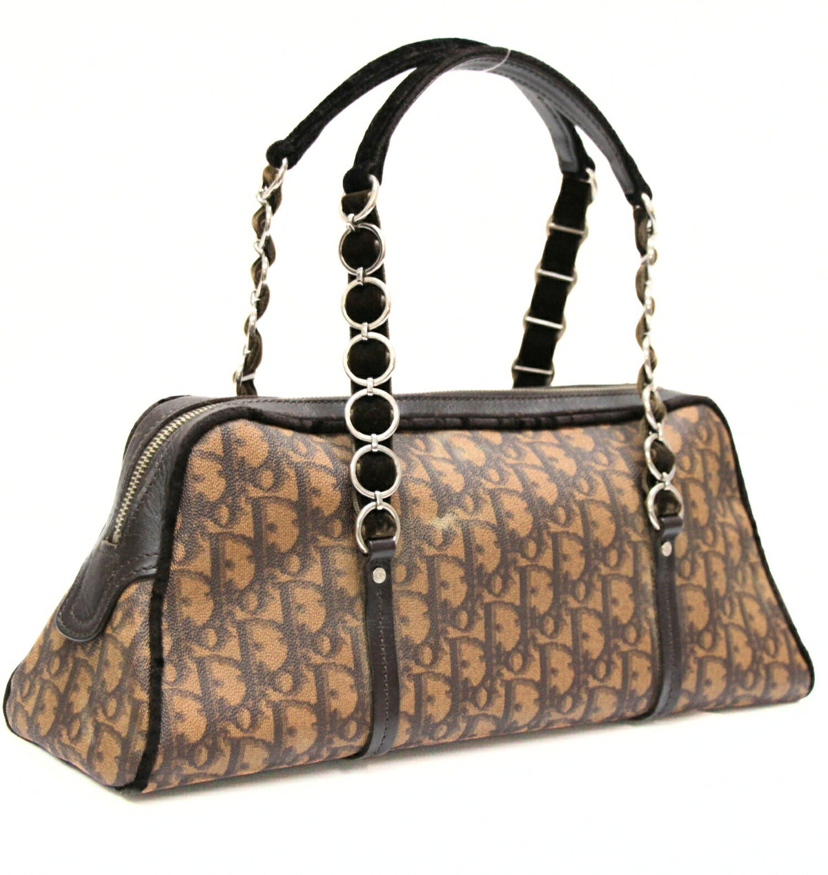 PVC x Christian Dior Trotter Romantic Bag Brown
