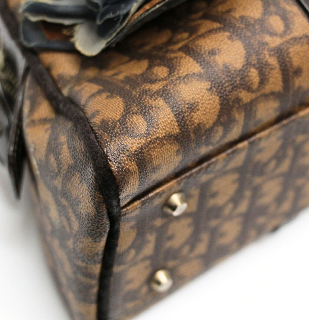 PVC x Christian Dior Trotter Romantic Bag Brown