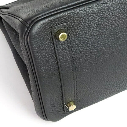 HERMES Birkin 30 Togo Leather Bag Black