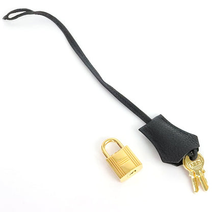 HERMES Birkin 30 Togo Leather Bag Black