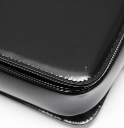 CELINE Teen Triomphe Calfskin Bag Black