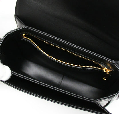 CELINE Teen Triomphe Calfskin Bag Black