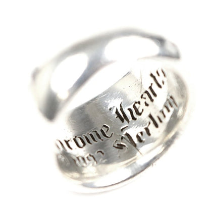 CHROME HEARTS Seal Stamp Ring Silver SV925 Size JP 15