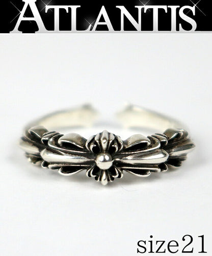 CHROME HEARTS Baby Classic Double Ring SV925 Size JP 21
