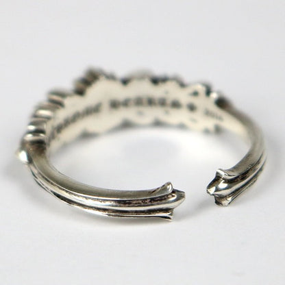 CHROME HEARTS Baby Classic Double Ring SV925 Size JP 21