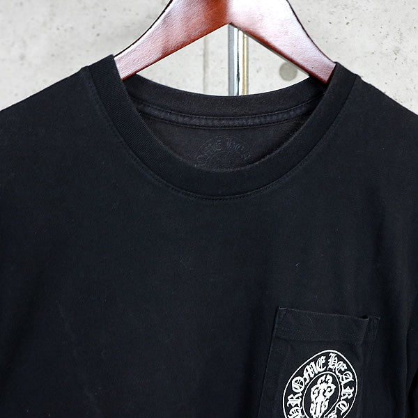 CHROME HEARTS American Flag Print T-Shirt Black Size M