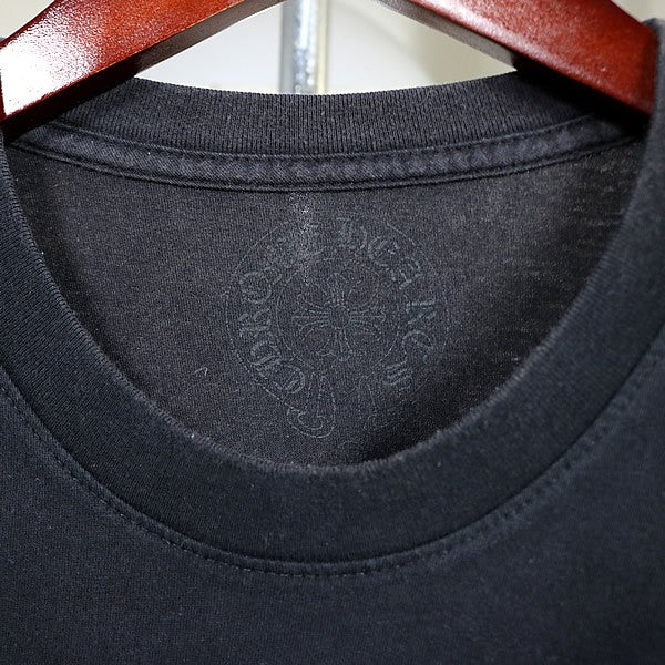 CHROME HEARTS American Flag Print T-Shirt Black Size M