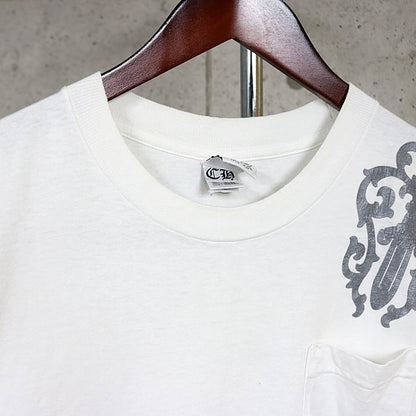 CHROME HEARTS Old Vine Dagger Cemetery T-Shirt White Size M