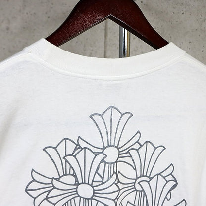 CHROME HEARTS Old Vine Dagger Cemetery T-Shirt White Size M