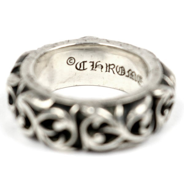 CHROME HEARTS Eternity Vine Ring Silver 925 Size JP 8