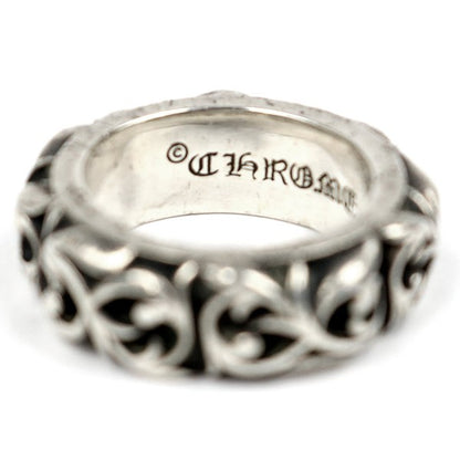 CHROME HEARTS Eternity Vine Ring Silver 925 Size JP 8