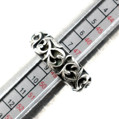 CHROME HEARTS Eternity Vine Ring Silver 925 Size JP 8