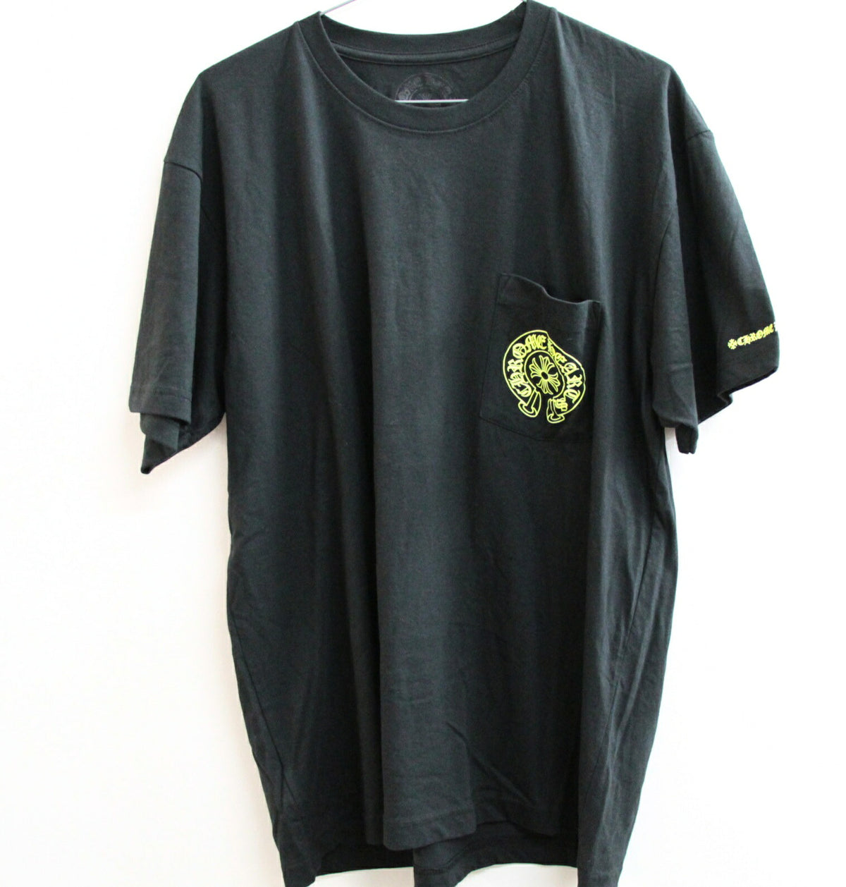 CHROME HEARTS New Horseshoe Print T-Shirt Black Size XL