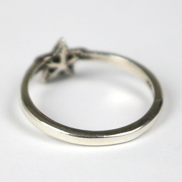 CHROME HEARTS Bubblegum 5-Point Star Ring Silver Size JP 10