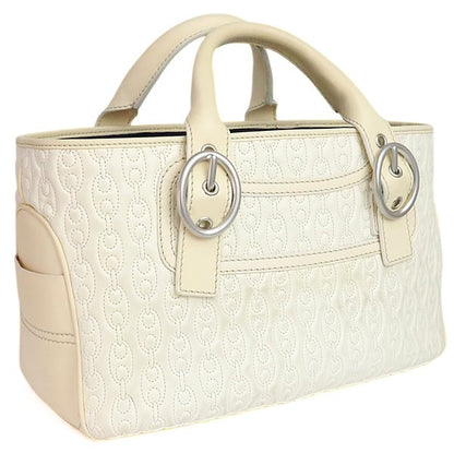 CELINE Boogie Bag Handbag Off-White