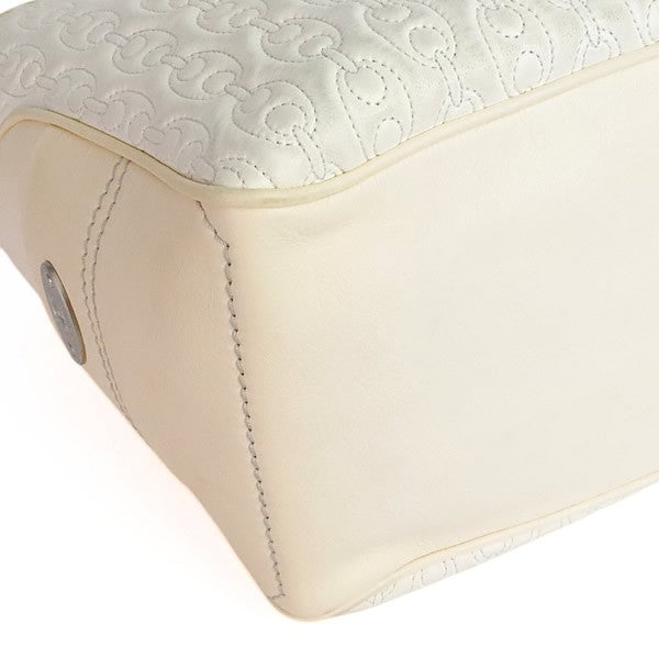 CELINE Boogie Bag Handbag Off-White