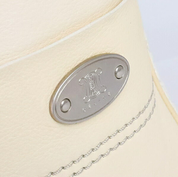CELINE Boogie Bag Handbag Off-White