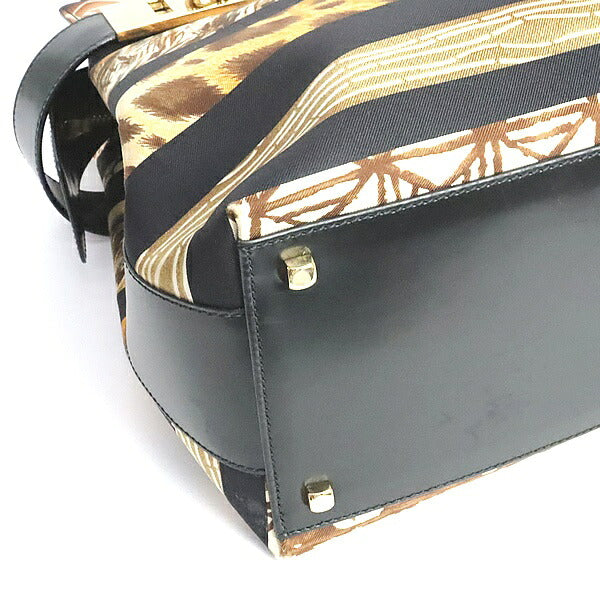 Salvatore Ferragamo Gancini Leather Bag