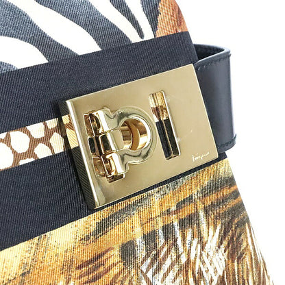 Salvatore Ferragamo Gancini Leather Bag