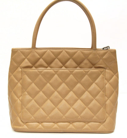 CHANEL Reissue Caviar Skin Tote Bag Beige