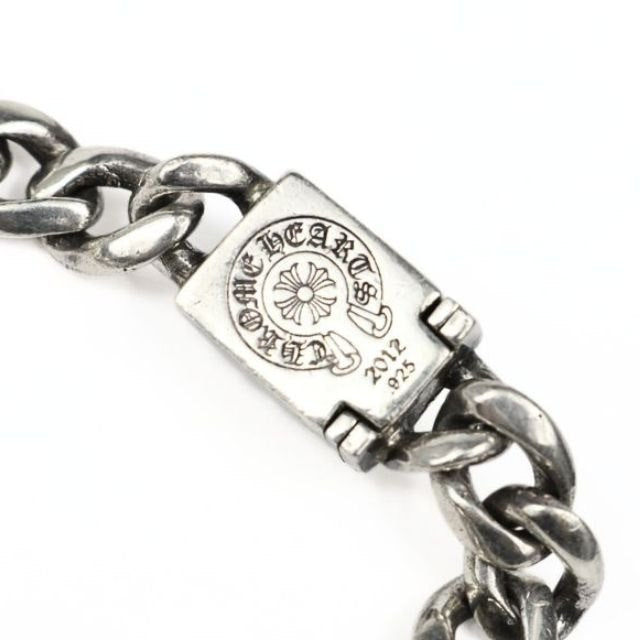 CHROME HEARTS Tapered Classic Chain Bracelet Silver SV925