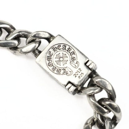 CHROME HEARTS Tapered Classic Chain Bracelet Silver SV925
