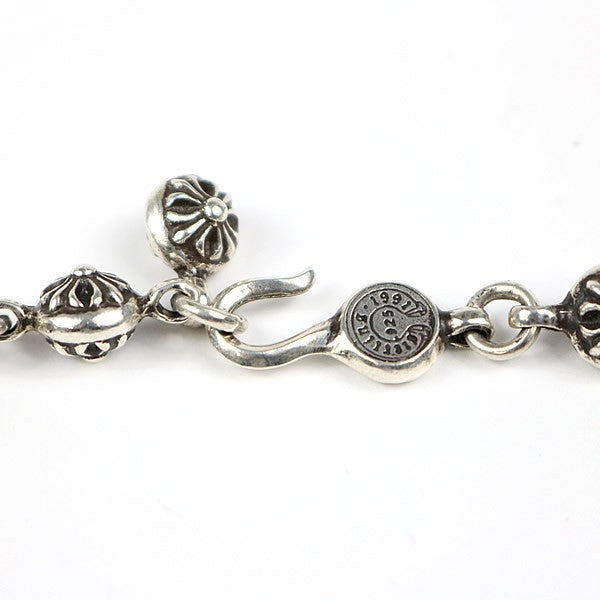 CHROME HEARTS Crossball #1 Bracelet Silver