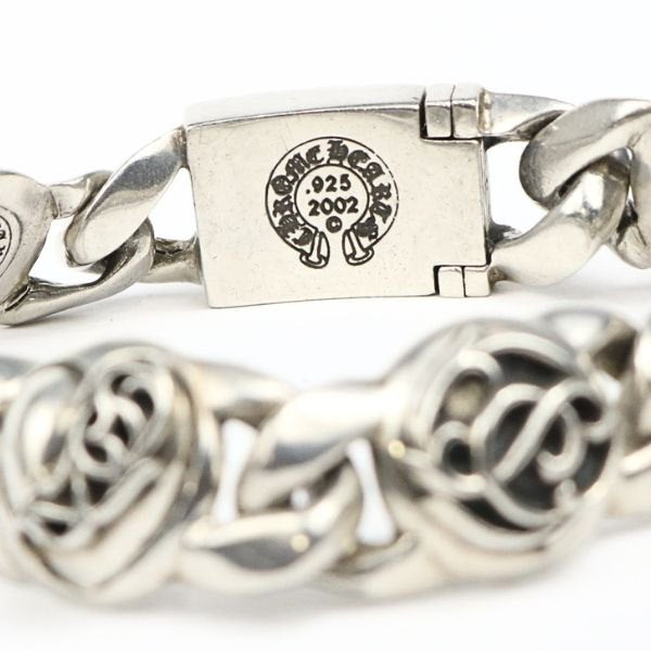 CHROME HEARTS Multi Link Bracelet 6-Link Silver SV925