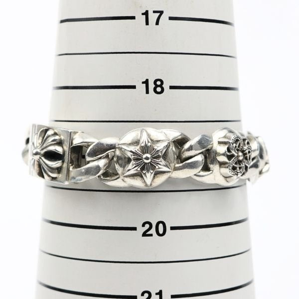 CHROME HEARTS Multi Link Bracelet 6-Link Silver SV925