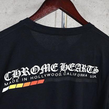 CHROME HEARTS Racer Print Pocket Long Sleeve Black Size M