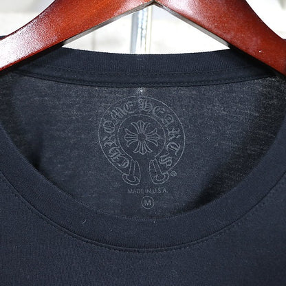 CHROME HEARTS Racer Print Pocket Long Sleeve Black Size M