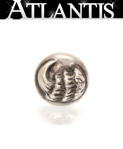 CHROME HEARTS Crow Ball Stud Earring Silver SV925