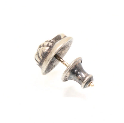 CHROME HEARTS Crow Ball Stud Earring Silver SV925