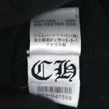 CHROME HEARTS Old Floral Cross Thermal Sleeve Black Size M