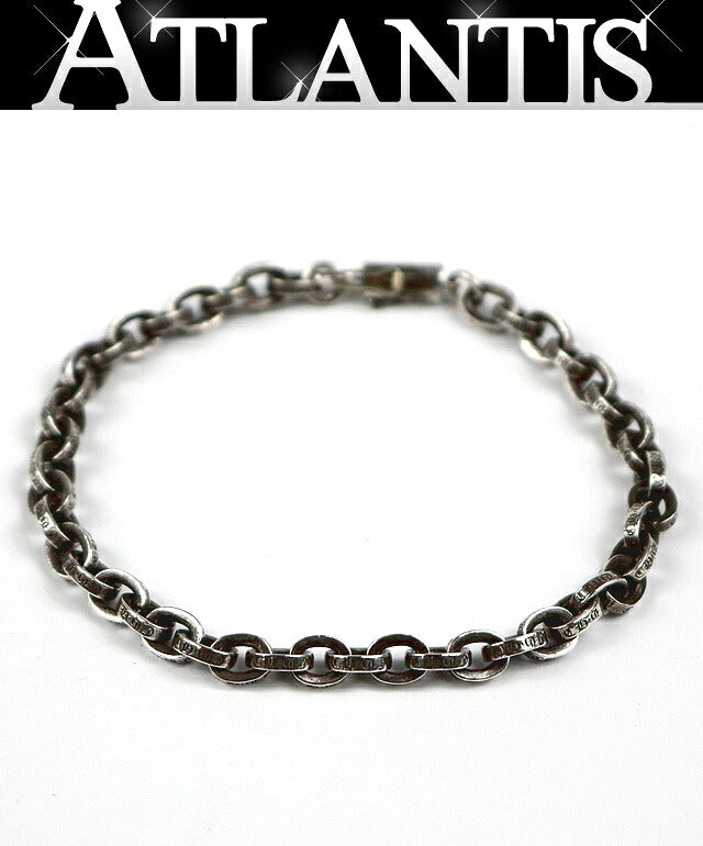 CHROME HEARTS Paper Chain Bracelet Silver