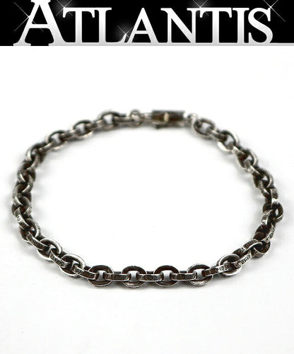 CHROME HEARTS Paper Chain Bracelet Silver