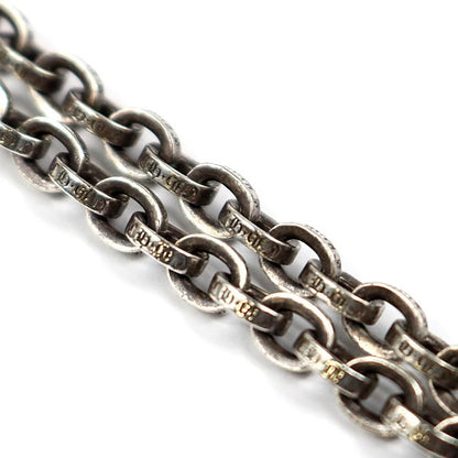CHROME HEARTS Paper Chain Bracelet Silver